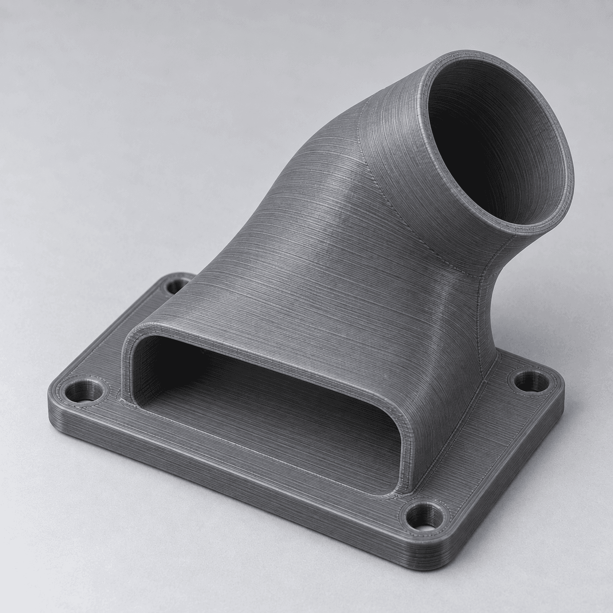 Techniczny adapter wydrukowany z ABS
